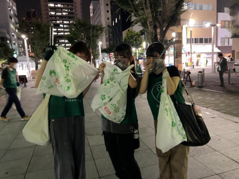 【静岡】夜の街中おそうじ ごみ拾い(第314回)画像