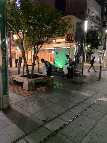 【静岡】夜の街中おそうじ ごみ拾い(第314回)画像