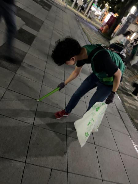 【静岡】夜の街中おそうじ ごみ拾い(第314回)画像
