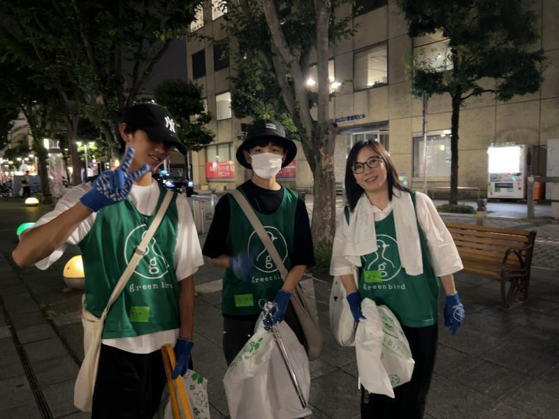 【静岡】夜の街中おそうじ ごみ拾い(第314回)画像