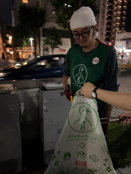 【静岡】夜の街中おそうじ ごみ拾い(第314回)画像