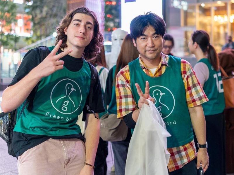 8月6日 歌舞伎町お掃除画像