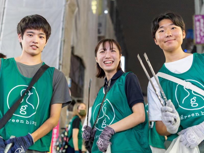 8月6日 歌舞伎町お掃除画像