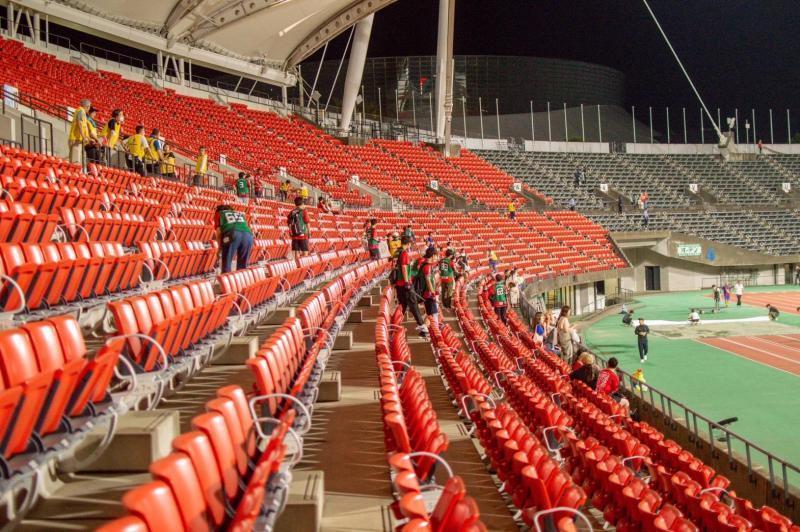 ロアッソ会場そうじ開催！画像