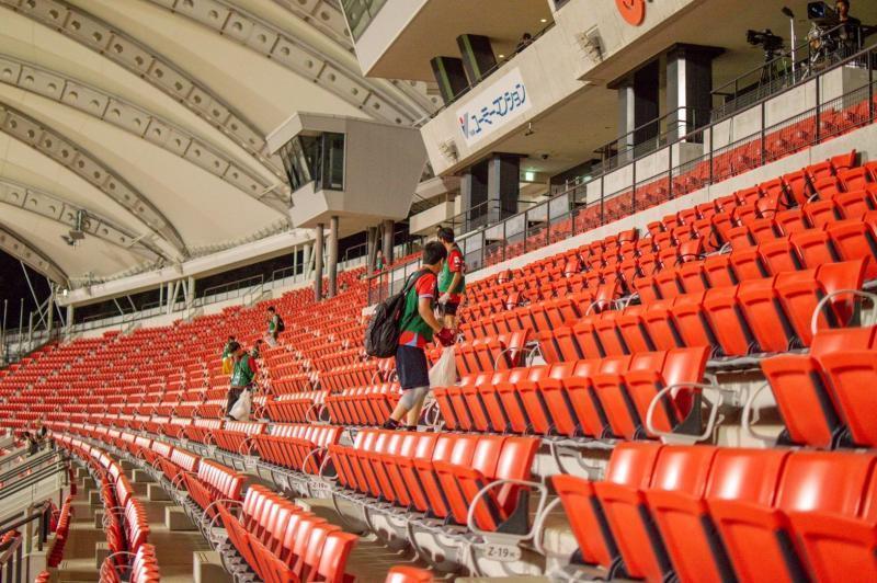 ロアッソ会場そうじ開催！画像