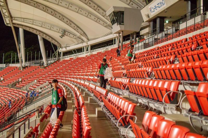 ロアッソ会場そうじ開催！画像