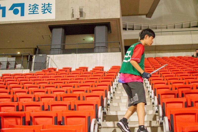 ロアッソ会場そうじ開催！画像