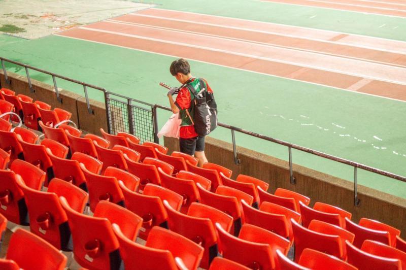 ロアッソ会場そうじ開催！画像