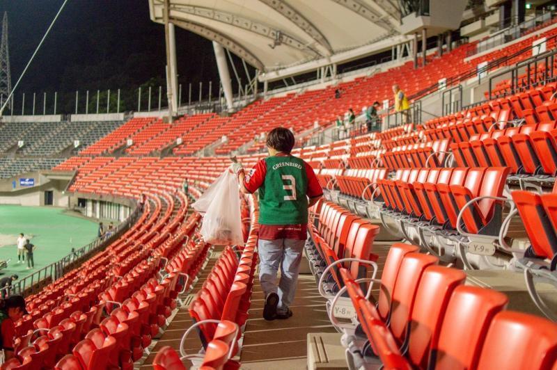 ロアッソ会場そうじ開催！画像