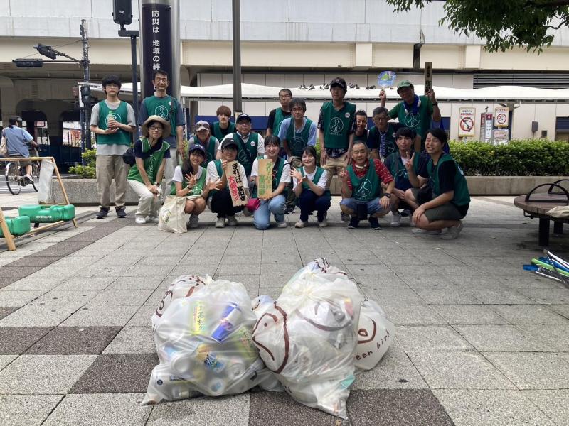 朝の高円寺おそうじ画像