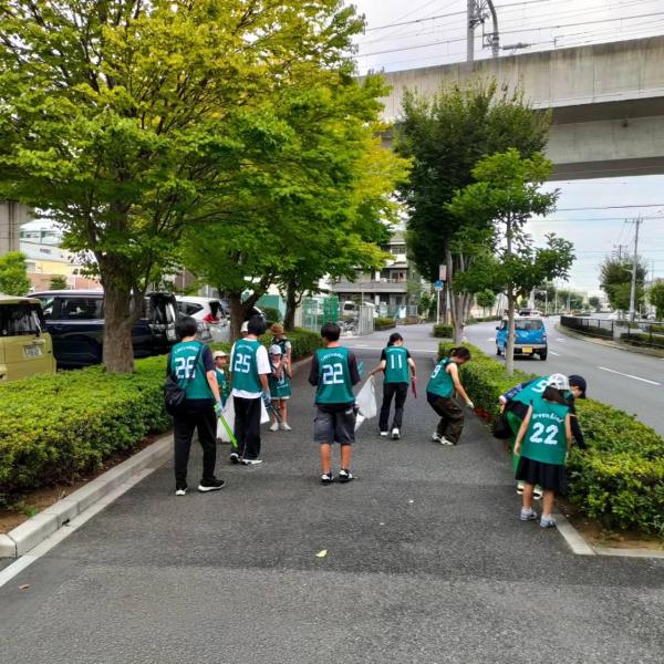【流山チーム】流山朝そうじ〜夏休みの思い出に〜画像