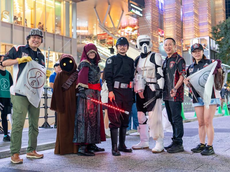 8月20日 歌舞伎町お掃除画像