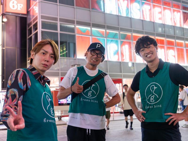 8月20日 歌舞伎町お掃除画像