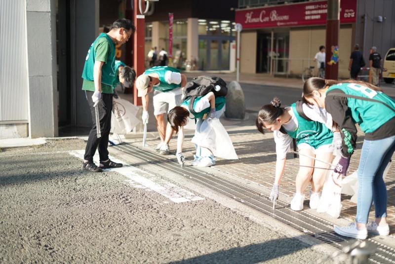 健軍そうじ開催！画像