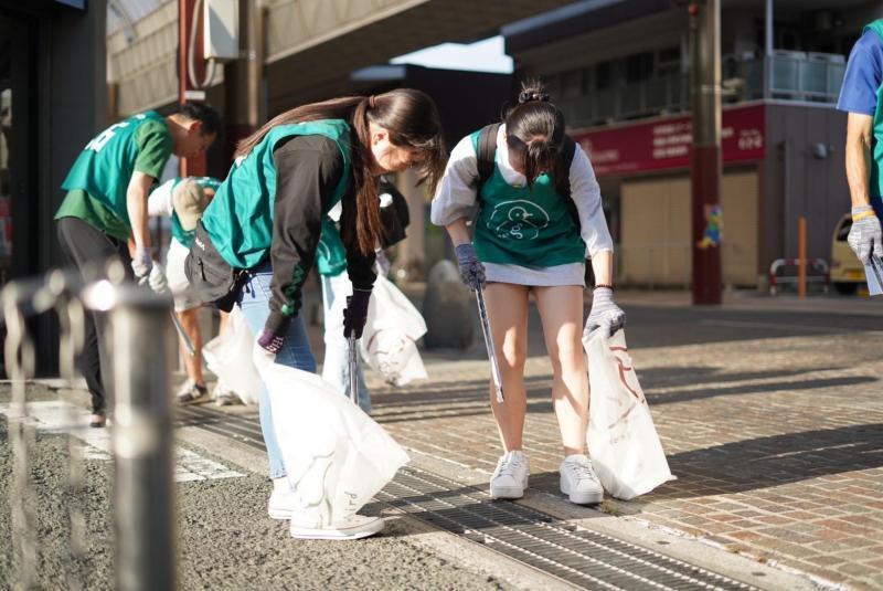 健軍そうじ開催！画像