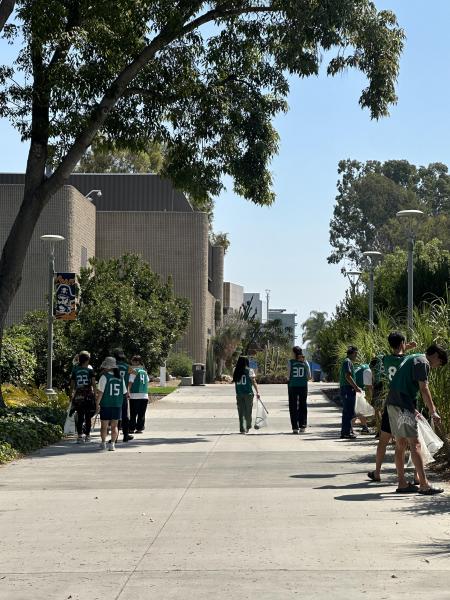 今年15回目のお掃除！ついに秋学期が始まりました！画像