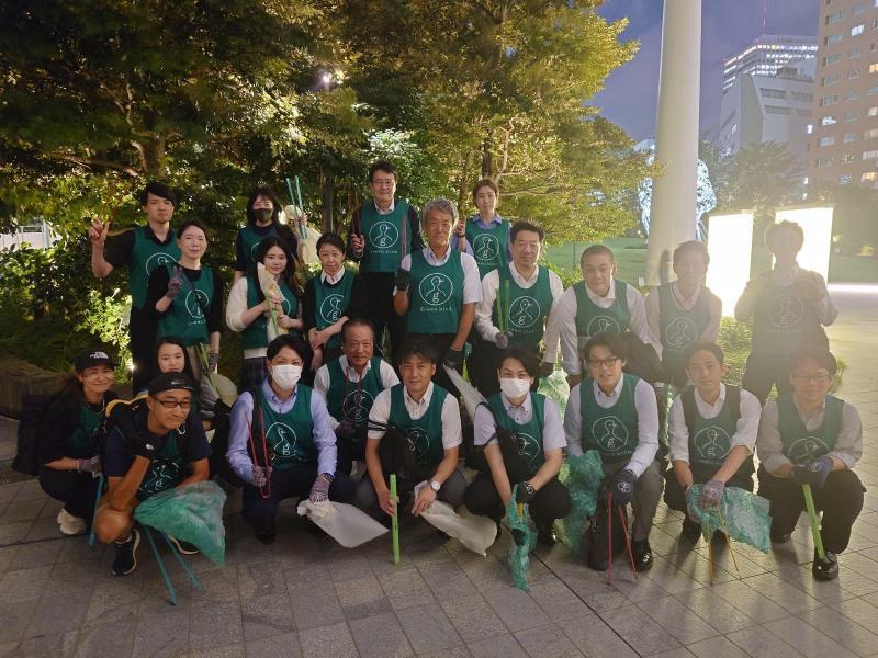 再び足を怪我してしまい、、、8月22日の虎ノ門そうじ画像