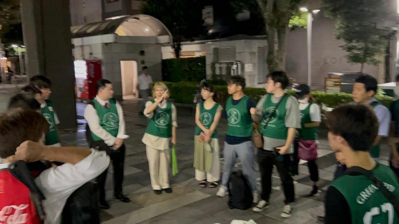 【静岡】夜の街中おそうじ ごみ拾い(第318回)画像