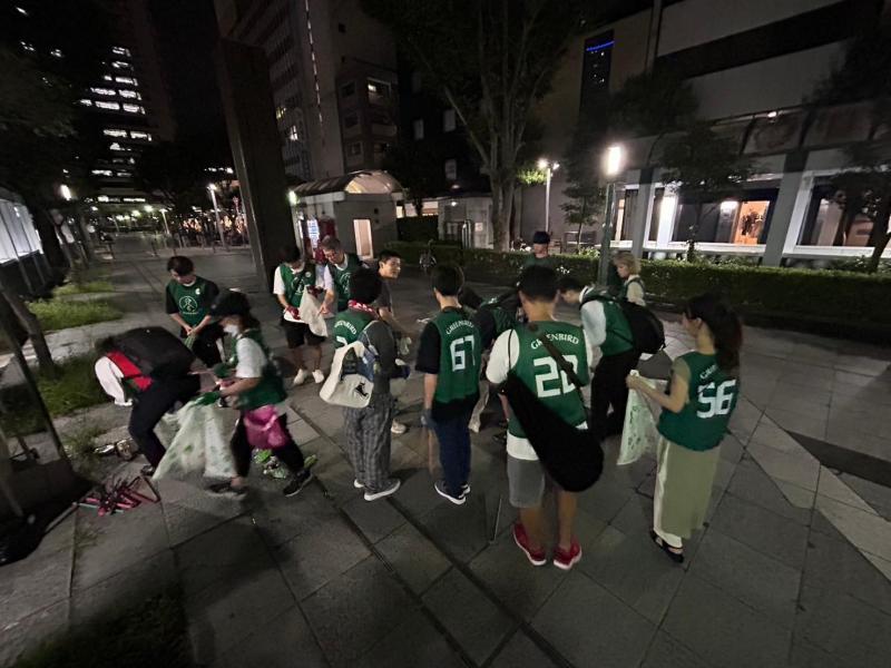 【静岡】夜の街中おそうじ ごみ拾い(第318回)画像