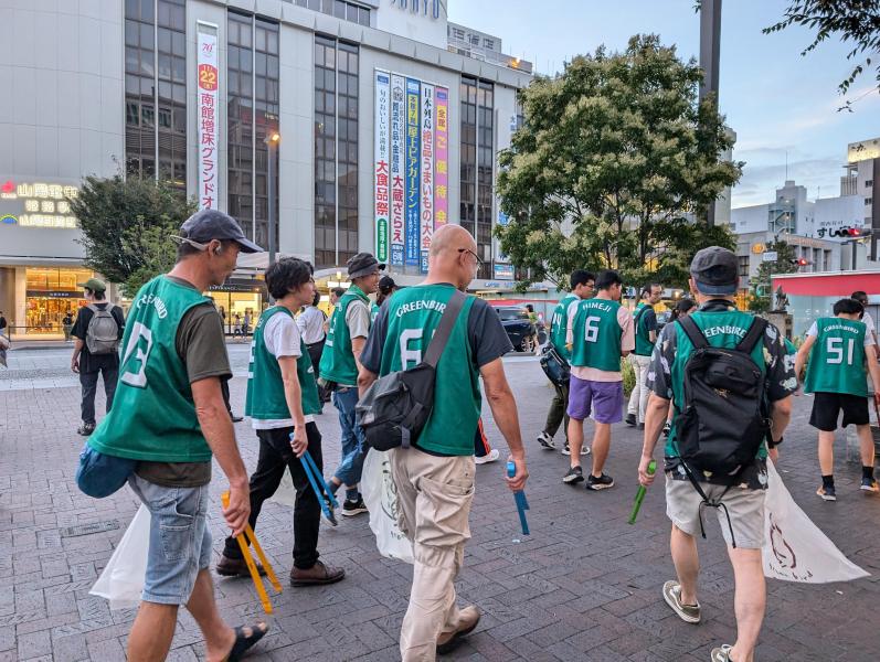 SUNSUNSUNDAYイブニングおそうじ画像