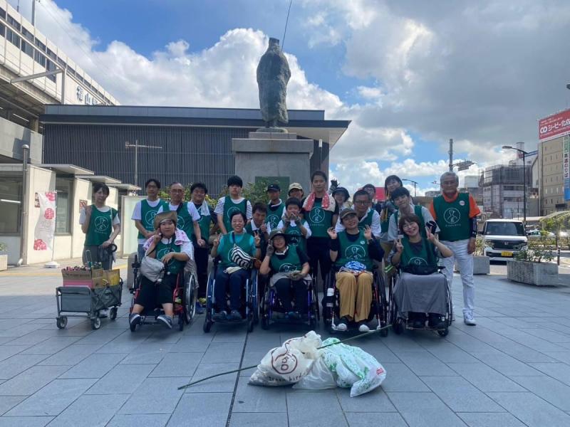 第22回　福山駅前そうじ画像