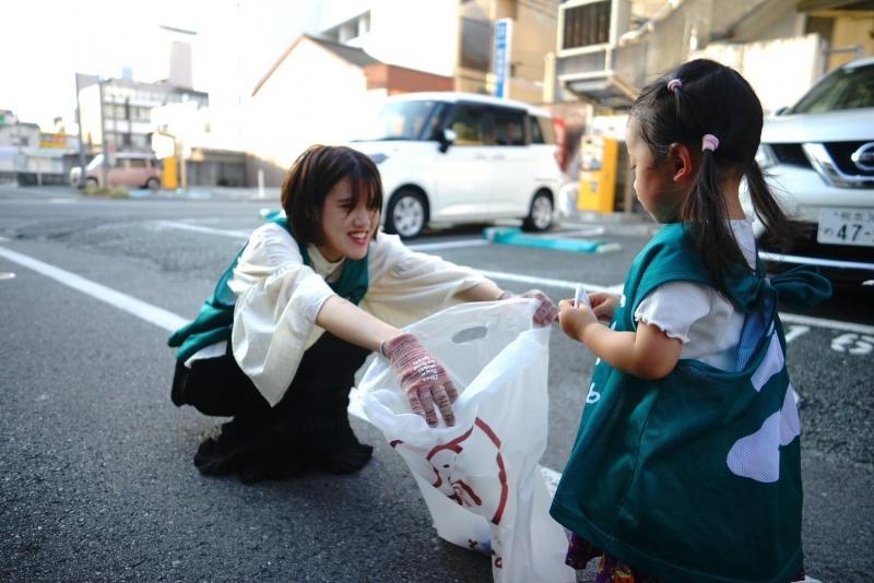 健軍そうじ開催！画像