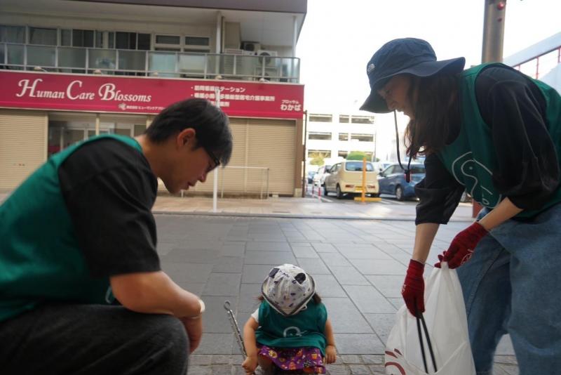 健軍そうじ開催！画像