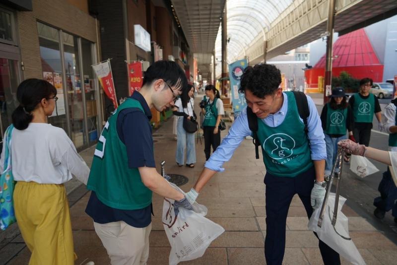 健軍そうじ開催！画像