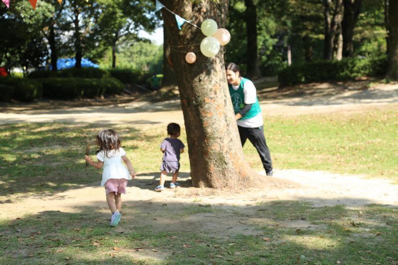 おおづインクルパークみんなで掃除画像