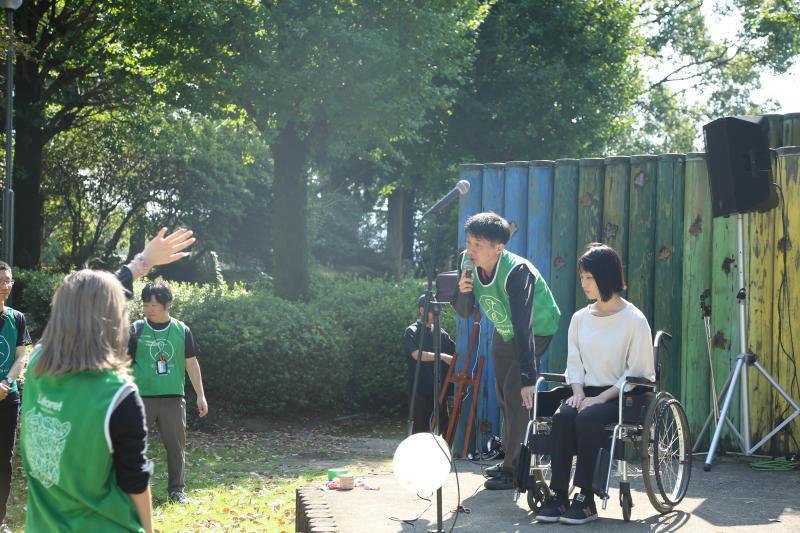 おおづインクルパークみんなで掃除画像