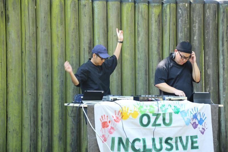 おおづインクルパークみんなで掃除画像