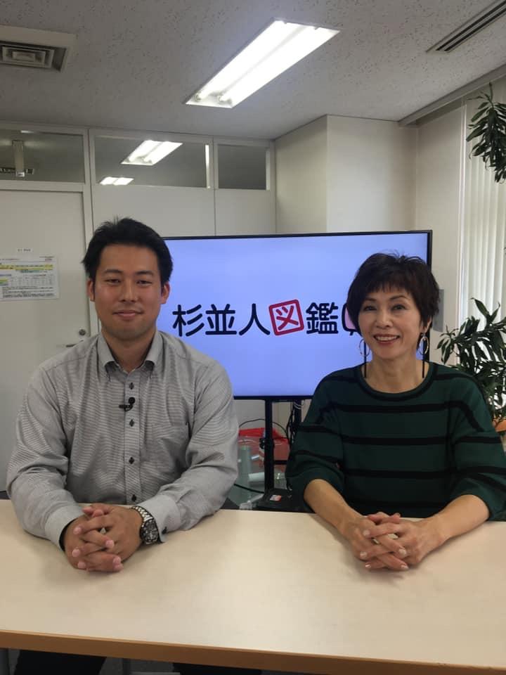 リーダーがJ:COMの杉並人図鑑に出演！