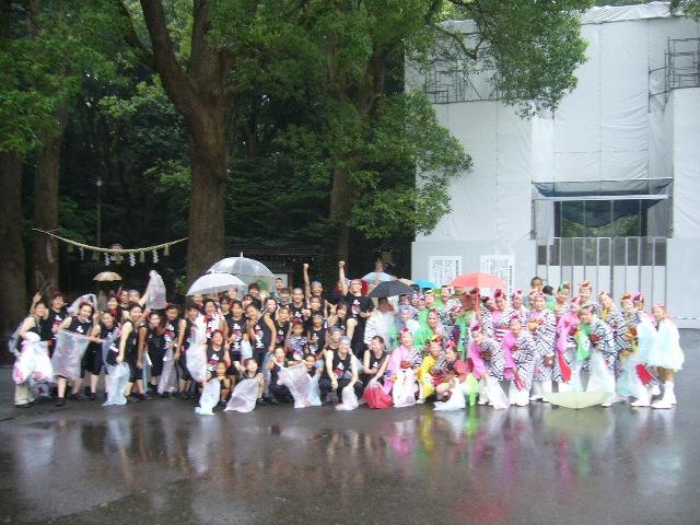 原宿よさこい連&times;元氣連&times;green bird　コラボそうじ！画像