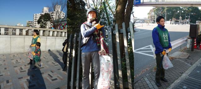 表参道クリスマスそうじ今年も楽しく終了！　画像