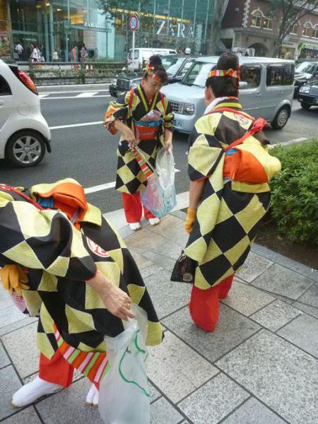 よさこいプレそうじwith原宿よさこい連画像