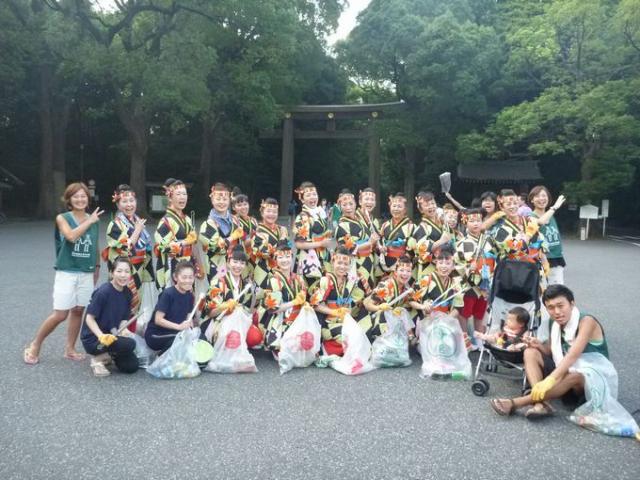 よさこいプレそうじwith原宿よさこい連画像