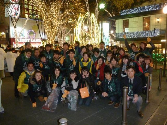 イルミネーションそうじキレイだったね！画像