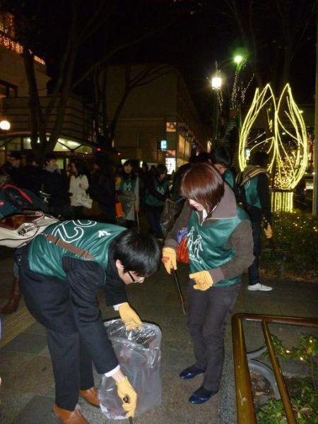 イルミネーションそうじキレイだったね！画像