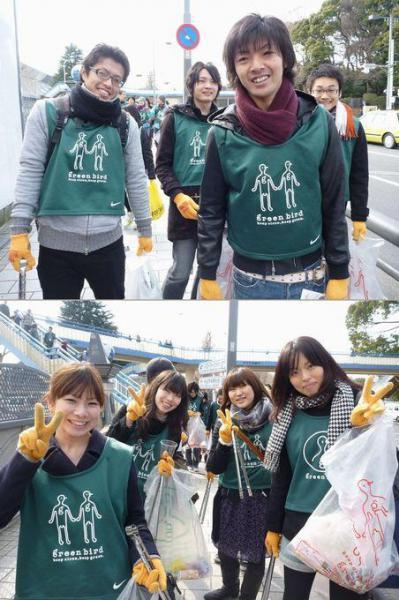 爽やかに日曜そうじ開催しました！画像