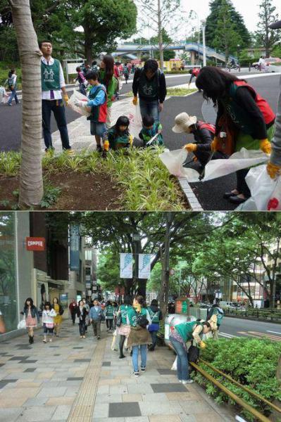 世界に広げようゴミゼロの輪！【表参道＆渋谷チーム編】画像