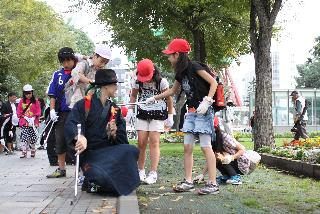 9/13 大通公園100周年コラボおそうじ！画像