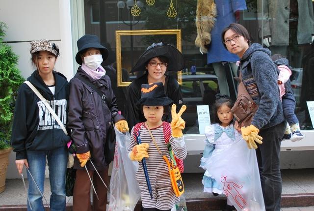 10/29 創成川公園ハロウィンパーティ 仮装おそうじパレード 終わりました★画像