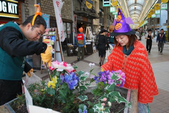 10/29 創成川公園ハロウィンパーティ 仮装おそうじパレード 終わりました★画像