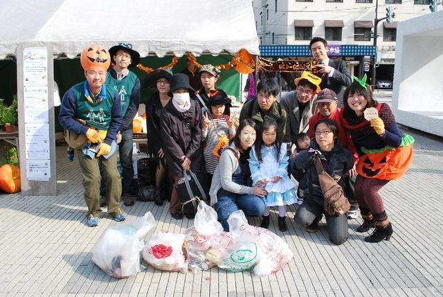 10/29 創成川公園ハロウィンパーティ 仮装おそうじパレード 終わりました★画像