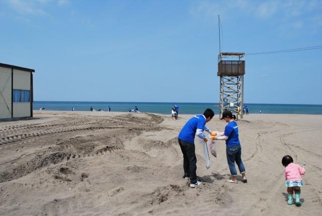 6/9 石狩浜ビーチクリーン（日本メドトロニック コラボそうじ）画像