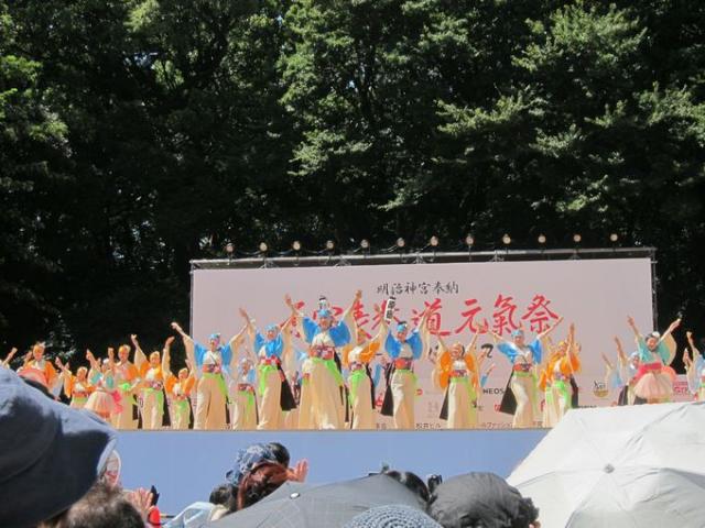 原宿表参道元氣祭スーパーよさこい1日目画像
