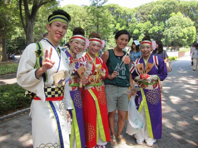 原宿表参道元氣祭スーパーよさこい1日目画像