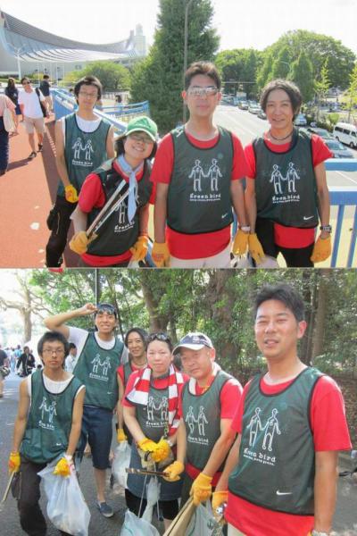 原宿表参道元氣祭スーパーよさこい2日目そうじ編画像