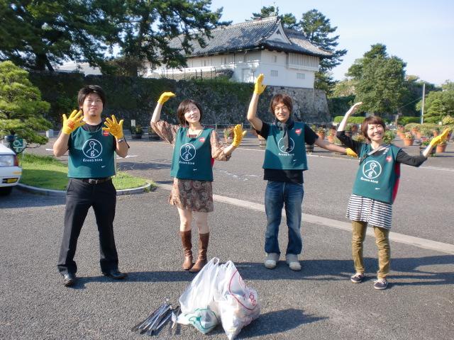 １２/１９朝そうじ＠佐賀城本丸画像