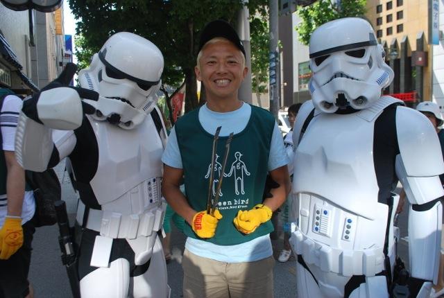 ７／１３　GAKU兄さんとアツいそうじ！画像